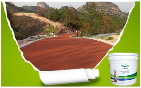 彩色防滑路面（景區綠道）-環氧地坪漆，水性地坪漆!